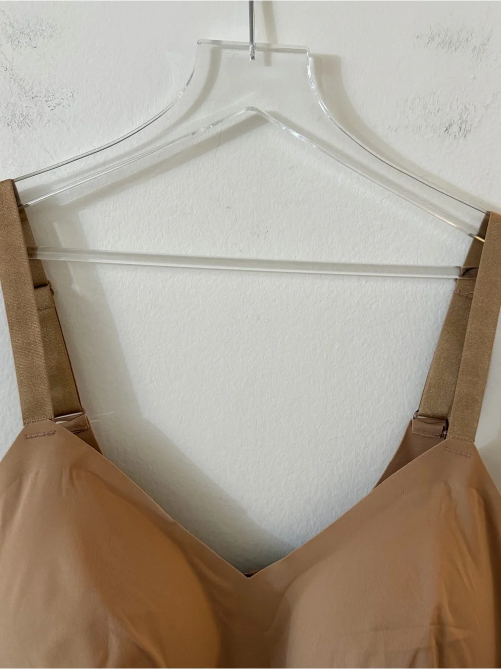 Honeylove‎ Mid-Thigh Bodysuit Shapewear Sand Nude Women's Size 3X NWT